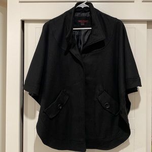 Black Cape Coat